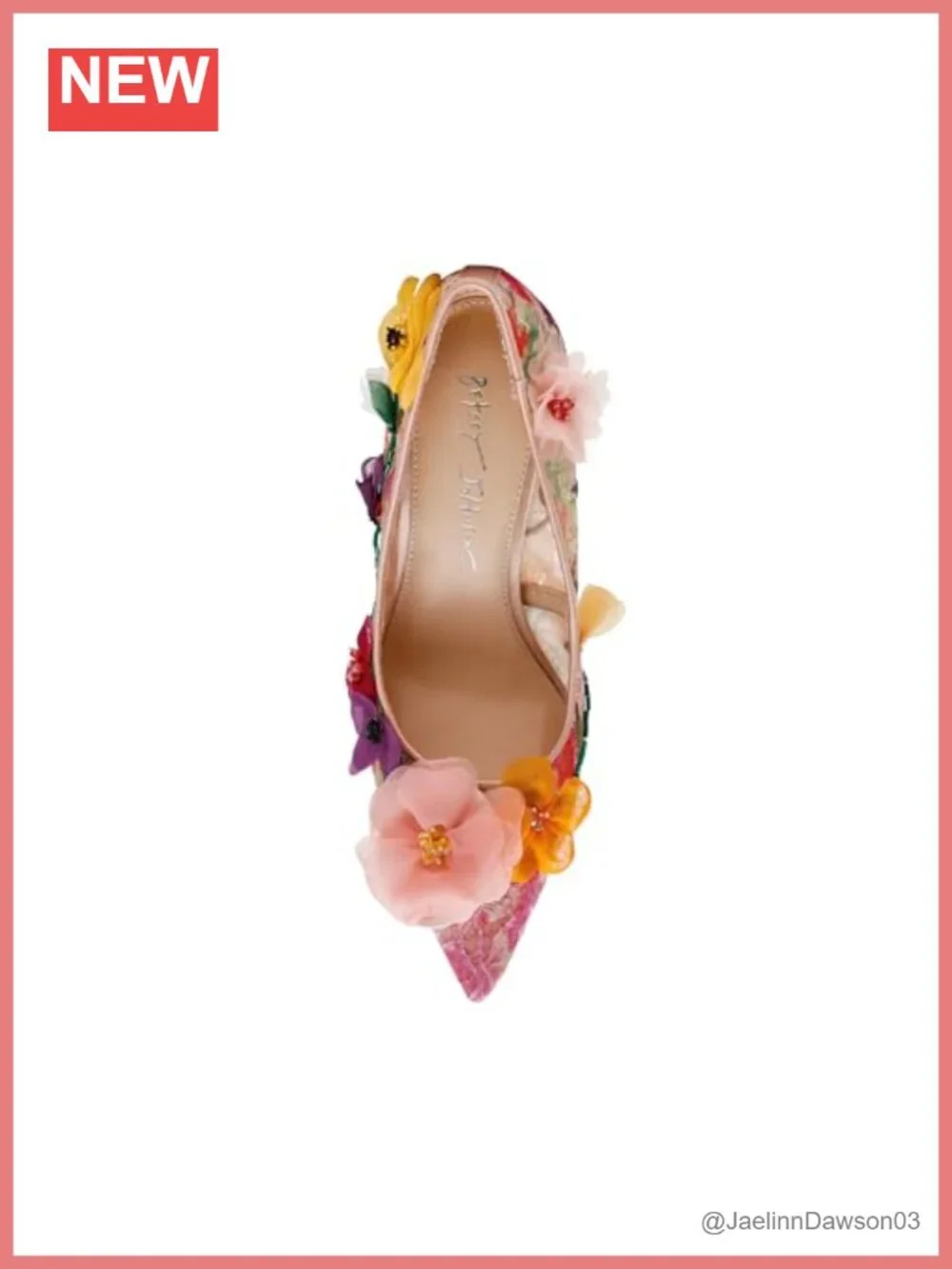 Betsey Johnson Darcy Pointed Toe Stiletto Heels Women's Party Shoes Slip-On